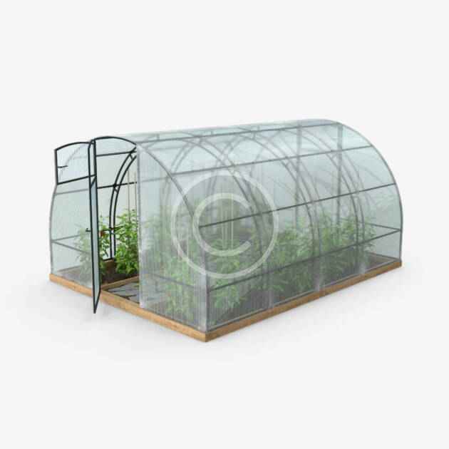 Polycarbonate greenhouse
